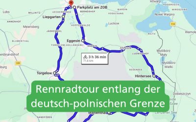 Rennrad- und Fahrradtour